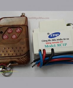 https://thietbingoinha.com/ Công tắc tắt mở thiết bị điện bằng điều khiển từ xa (RC1P), có thể điều khiển xuyên tường ở khoảng cách xa.
