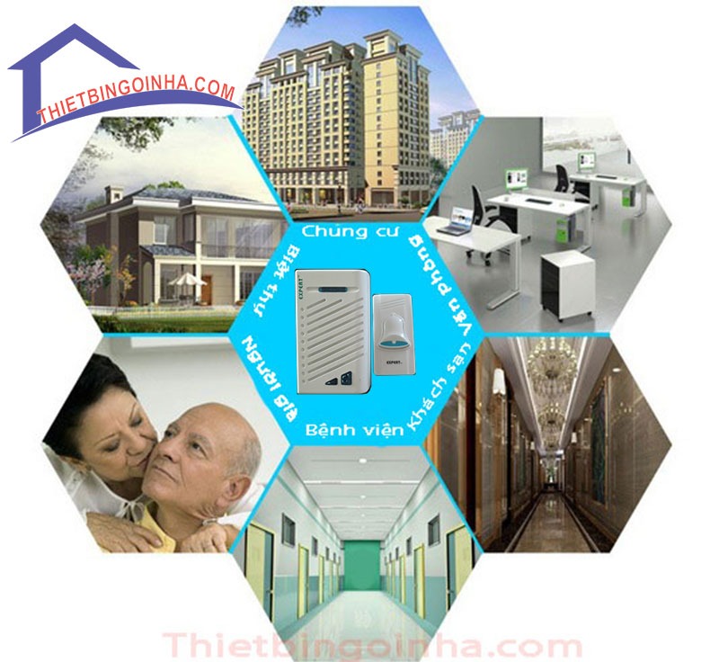 chuông cửa không dây giá rẻ