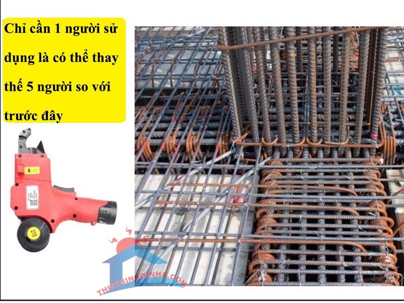 máy cột thép xây dựng tự động