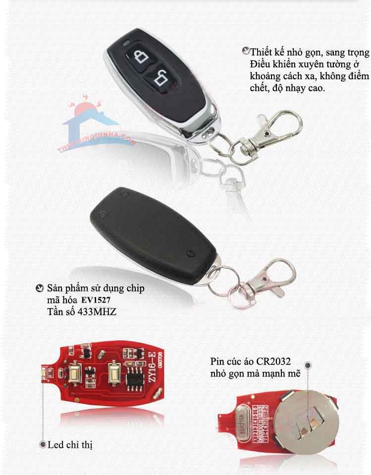 tay điều khiển 2 nút cao cấp