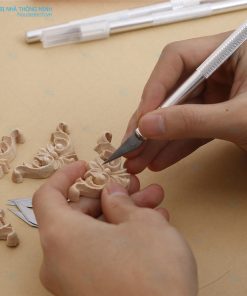 Bộ lưỡi dao khắc bút chì gỗ nghệ thuật cao cấp HT281