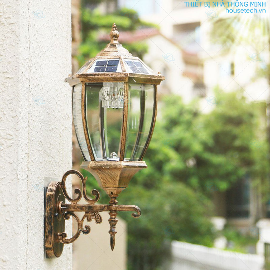 Đèn treo tường năng lượng mặt trời đẹp giá rẻ
