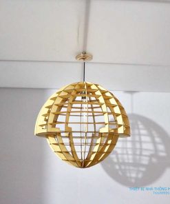 đèn gỗ trang trí trần nhà HT596