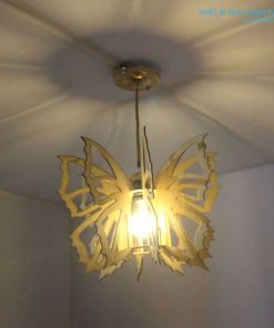 đèn cánh bướm bằng gỗ HT583