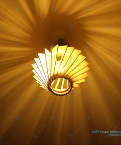 Đèn thả trần bằng gỗ giá rẻ