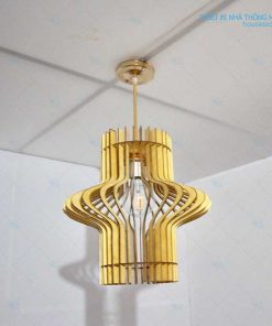 đèn trang trí đẹp bằng gỗ HT586