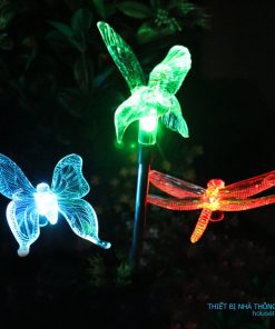 Đèn chiếu sáng qua các tinh thể slicol