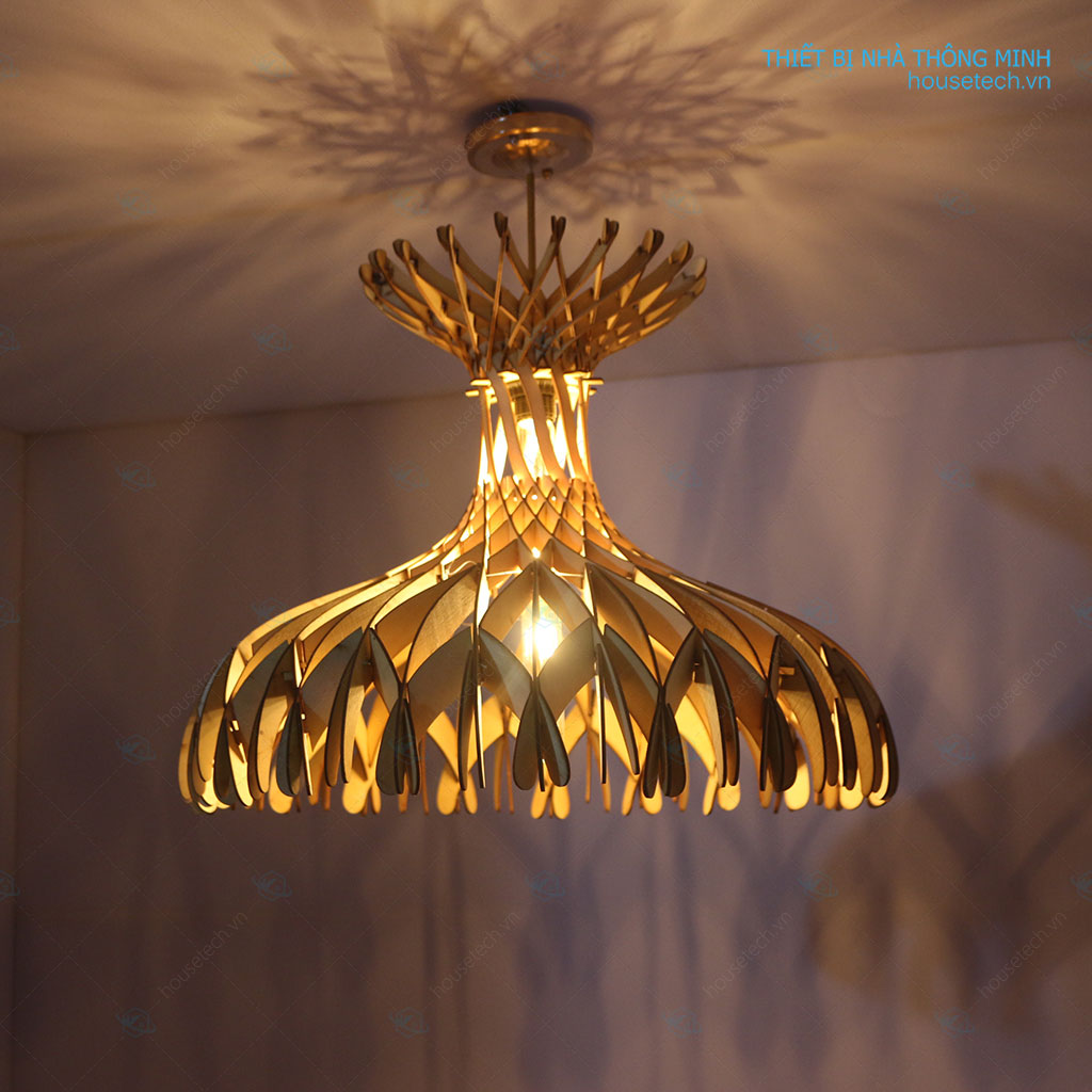 Đèn gỗ trang trí HT597