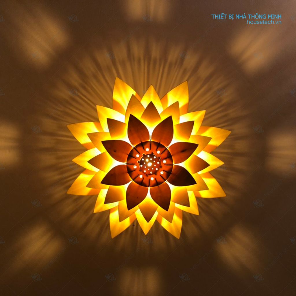 Đèn ốp trần nhà hình hoa sen HT592